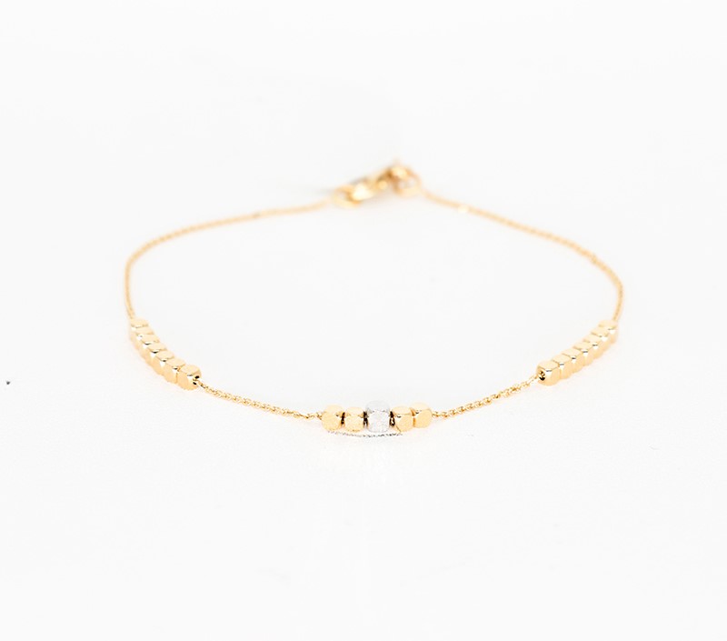 Bracciale Dadi Oro Giallo