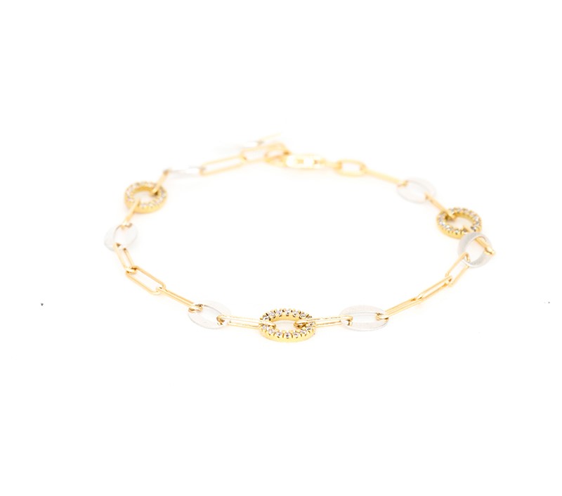 Bracciale tondini Oro Giallo