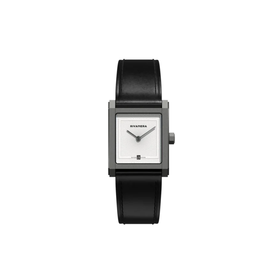 Echo/Neutra Rivanera Piccolo GW Guillochè “Grain de Riz” Bianco