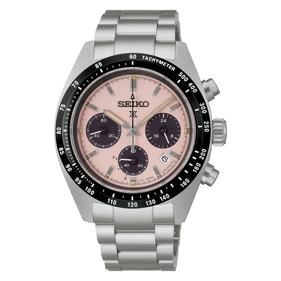Seiko Prospex Speedtimer Solar "Pale pink" SSC963P1