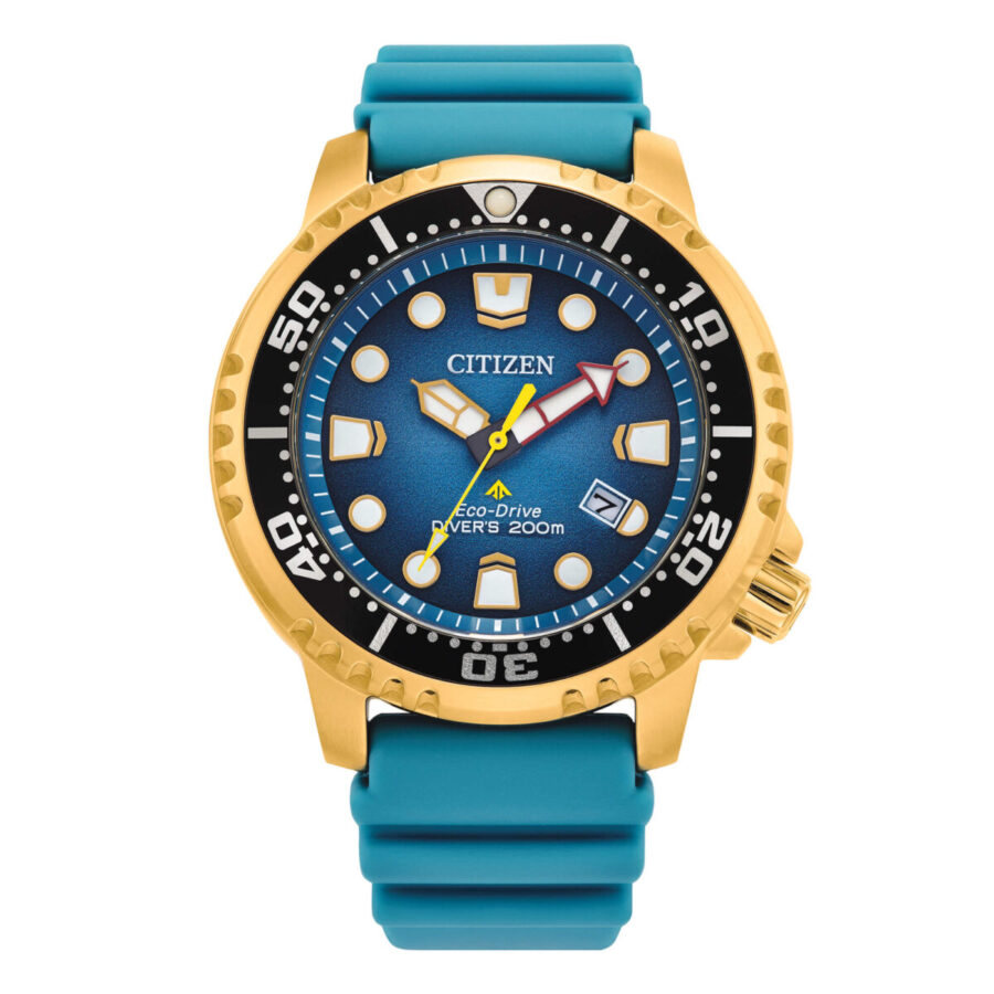 Citizen Promaster Diver's Eco-Drive BN0162-02X – Blu e Oro