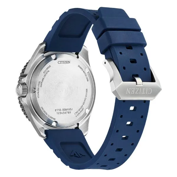 Cinturino blu in poliuretano Citizen Promaster BN0267-04L