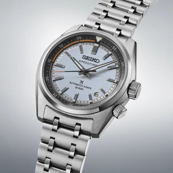 Seiko Prospex Speedtimer Automatico Powder Blue 39.5 mm HBC003J1 - immagine 3