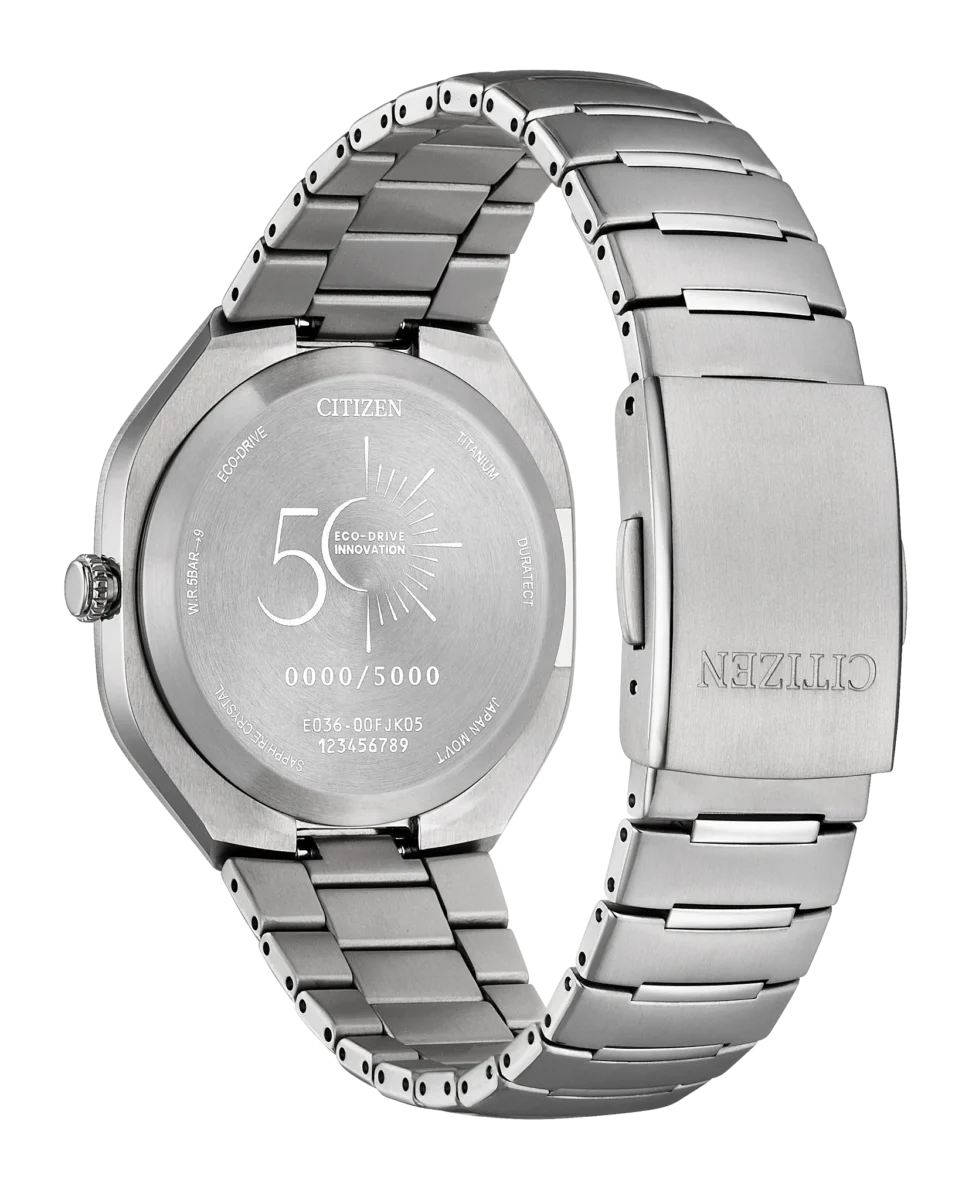 Citizen Eco-Drive PHOTON 50th Anniversary Super Titanium Limited Edition 39.6 mm BJ6560-53W - immagine 3