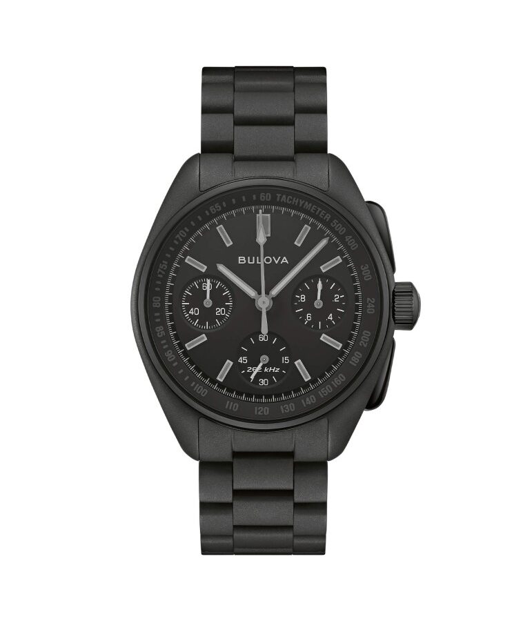Bulova Lunar Pilot Black Hole 98A335 cronografo nero 41mm